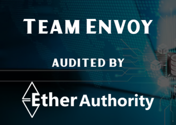 Code Deployed. Security Verified. TeamEnvoy Token Certified by EtherAuthority